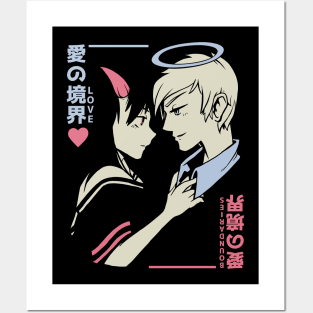 Devil and Angel Posters and Art